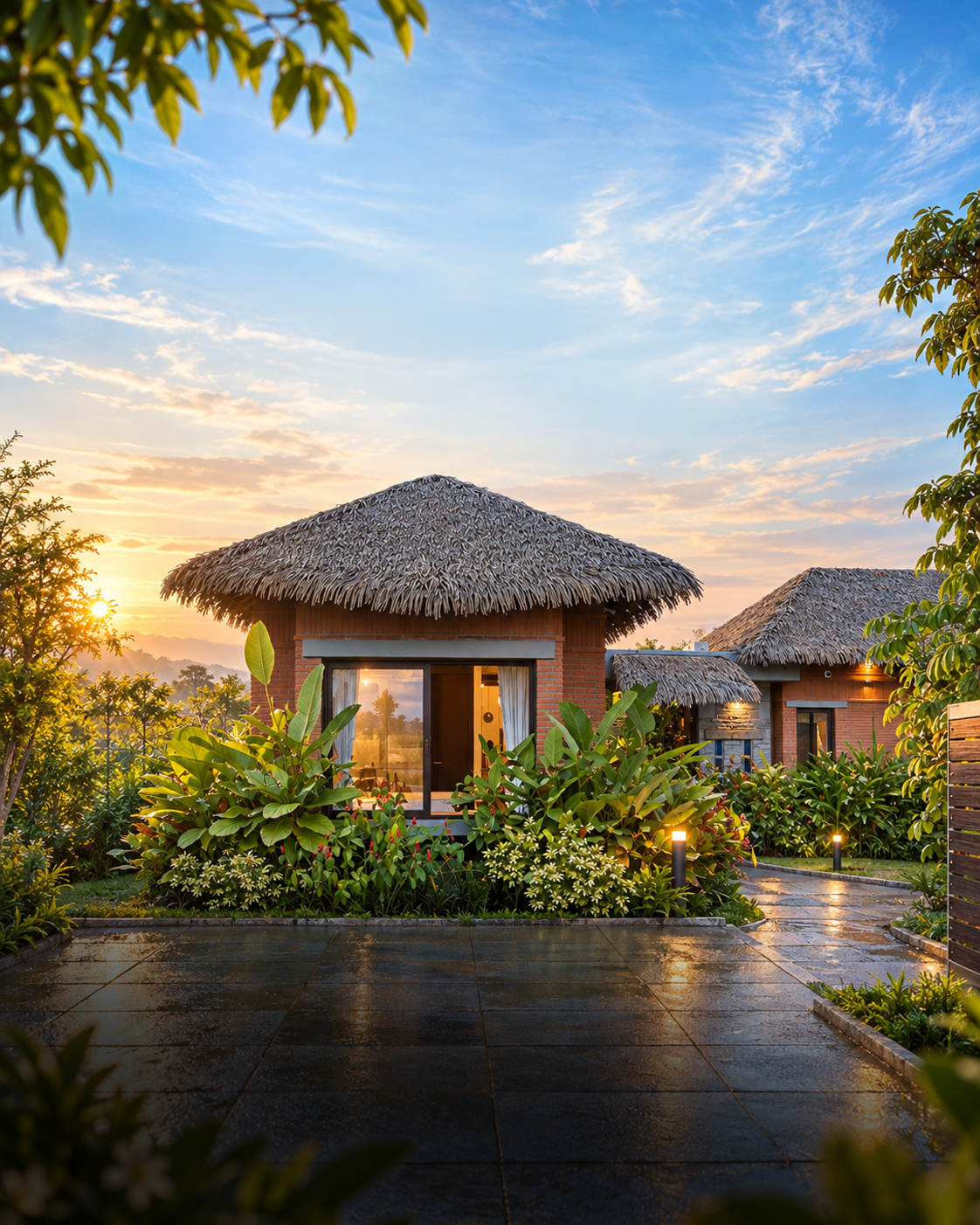The Villa Courtyard